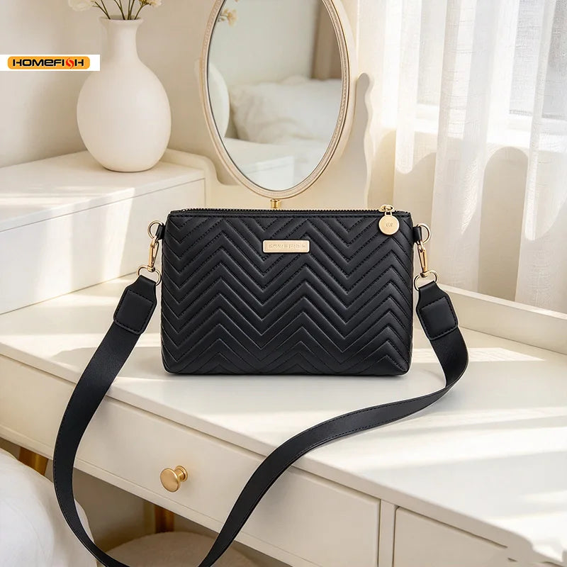 HOMEFISH Mini Phone Handbag Compact Embroidery Small Square Triangle Coin Purse Fashion Ladies Bag