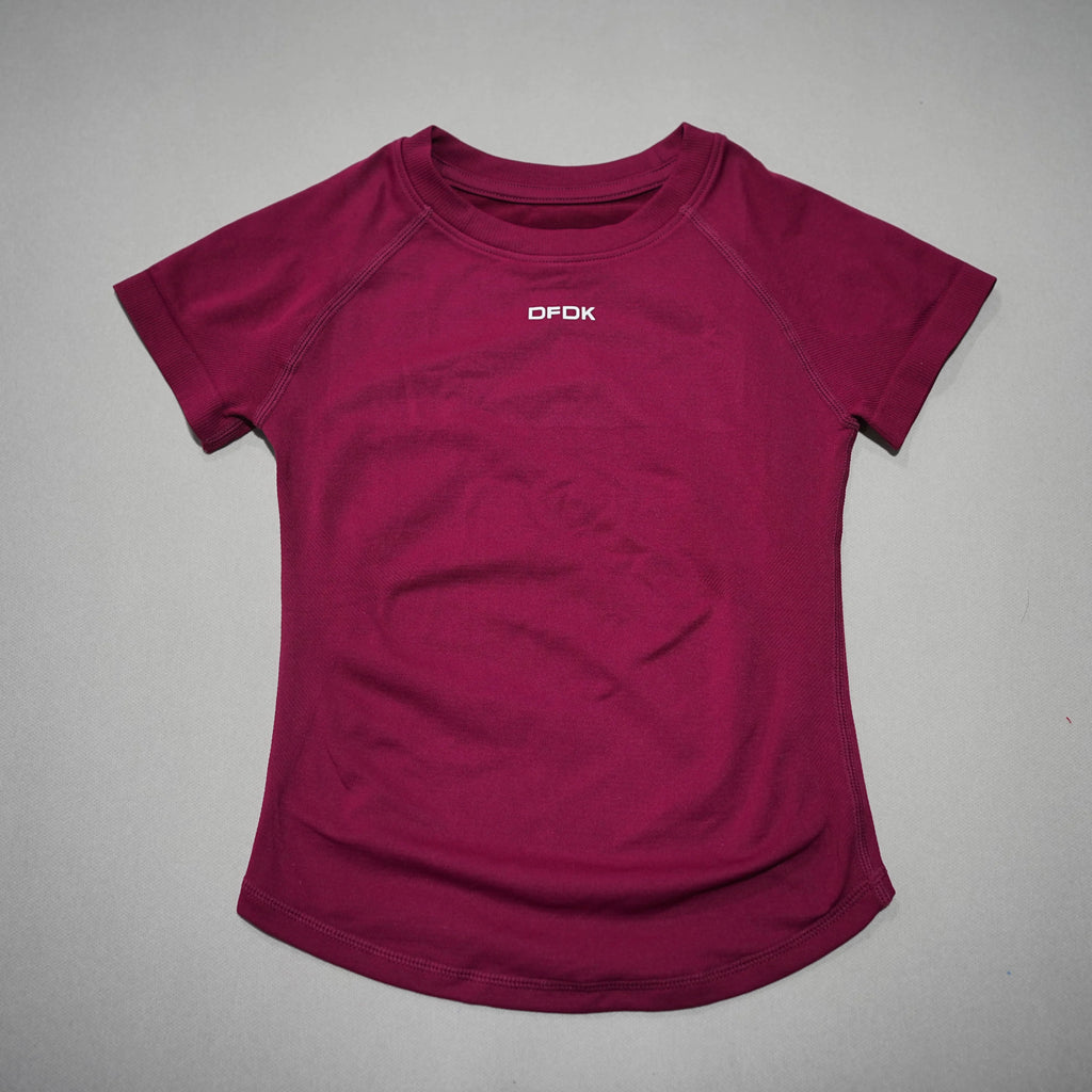 2026 New Women Breathable Sports T Shirt Round Neck Short Sleeve Elastic Slim Fit Casual Tops Gym Yoga Running Fitness Workout