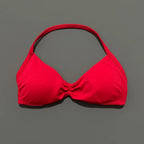 HISTELLO Sports Bra Push Up Strappy Sexy Open Back Gym Crop Top Removable Cups Women Workout Clothing Gym Top Halter Sport Bra