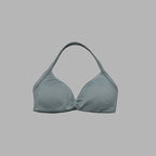 HISTELLO Sports Bra Push Up Strappy Sexy Open Back Gym Crop Top Removable Cups Women Workout Clothing Gym Top Halter Sport Bra