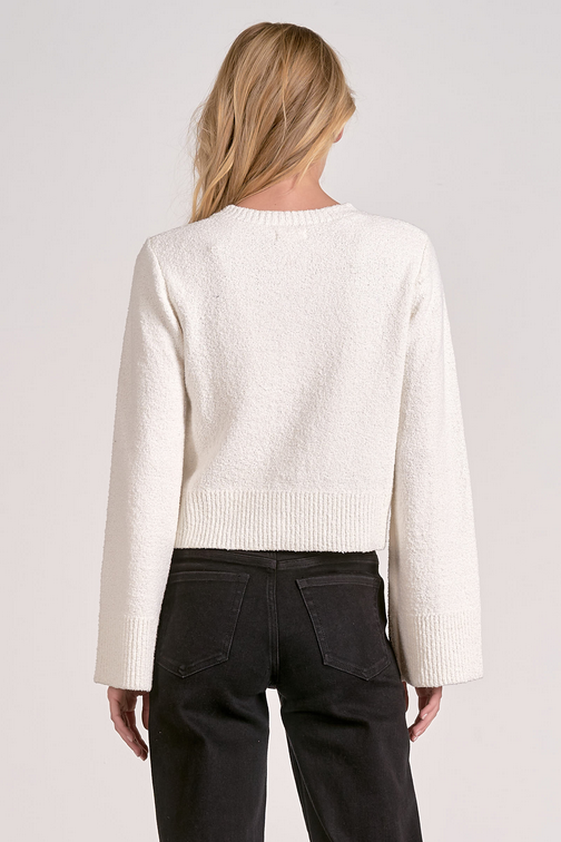 The Cloudlight Cardigan: Off White