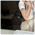 Vintage Shoulder Bags Small Purse for Women Classic PU Leather Shoulder Bag Ladies Underarm Handbag Fashionable Crossbody Bag
