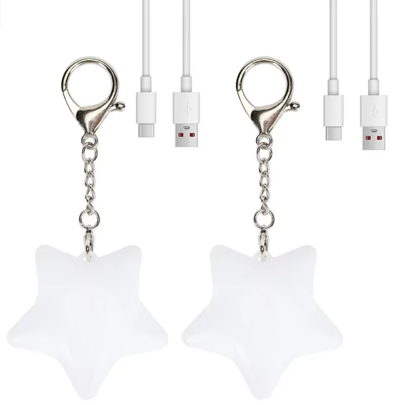 Touch Sensitive LED Charging Lamp Purse Light Handbag with Automatic Sensor Bed Lamp Heart Light Gift Ideas Women Night Lamps