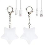 Touch Sensitive LED Charging Lamp Purse Light Handbag with Automatic Sensor Bed Lamp Heart Light Gift Ideas Women Night Lamps