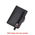 Anti Thief Rfid Credit Card Holder Men Wallet Women Smart Minimalist Wallet Carbon Slim Bank Cardholder Case Bag Carteras Choice