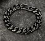 Vikings Jewelry Personalized Pattern Chain Bracelet Men's Thick Section Boy Hip-hop Street Hipster Fashion Jewelry with Wood Box