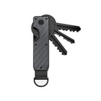 Key Organizer Compact Holder Metal Key Chain Minimalist Key Case Holder for Keychain Secures 2-6 Keys