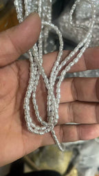 4.5 to 5.5 mm irregular baroque imitation pearl semi-finished beads for making jewelry, DIY necklaces, bracelets, and accessorie