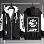 GACHIAKUTA Zip Up Hoodie Rude Riyo Costume Casual Harajuku Long Sleeves Men Women Zipper Hoodies Sweatshirt Outerwear Coat