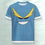 Summer Men's Women's My Hero T-shirt My Hero Academia Nonno 5th Edition Jersey T-shirt Tops All Might Anime Fan Gift