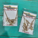 Seashell & Pearl Trucker Hat Chain