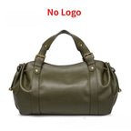 Women's Simple Crossbody Bag Elegant And Versatile Boston Style Work Interior Polyester Soft Handbag