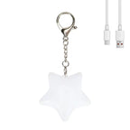 1/2PCS Purse Heart LED Light Handbag Lamp Automatic Motion Activated Purse Heart Shaped Night Light for Women Bah Purse Charm