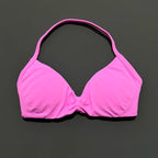 HISTELLO Strappy Bra Women Seamless Gym Underwear High Support Halter Sexy Sports Pilates Clothing Push-up Yoga Workout Tank Top