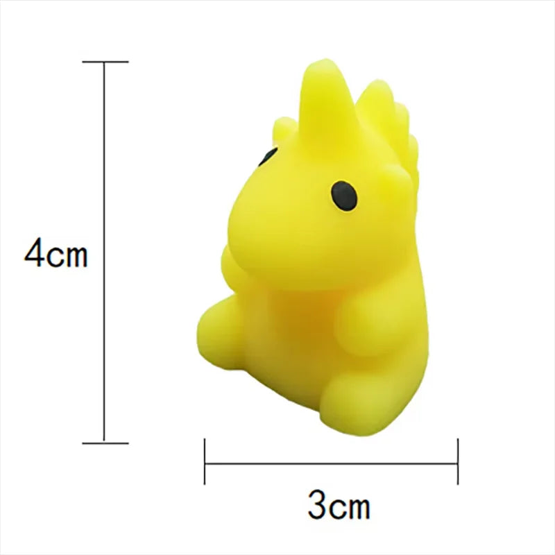 18 Pcs Mini Release Stress Animal Pinch Music Children Simulation Relaxing Mood Squeezing Reduce Pressure Toy Birthday Gift