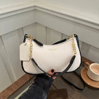 Ladies' Shoulder Bag - Trendy and Fashionable Underarm Crescent Bag, Large Capacity Commuting Crossbody Women's Bag