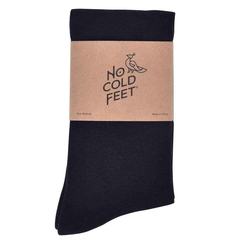Solid Black Socks