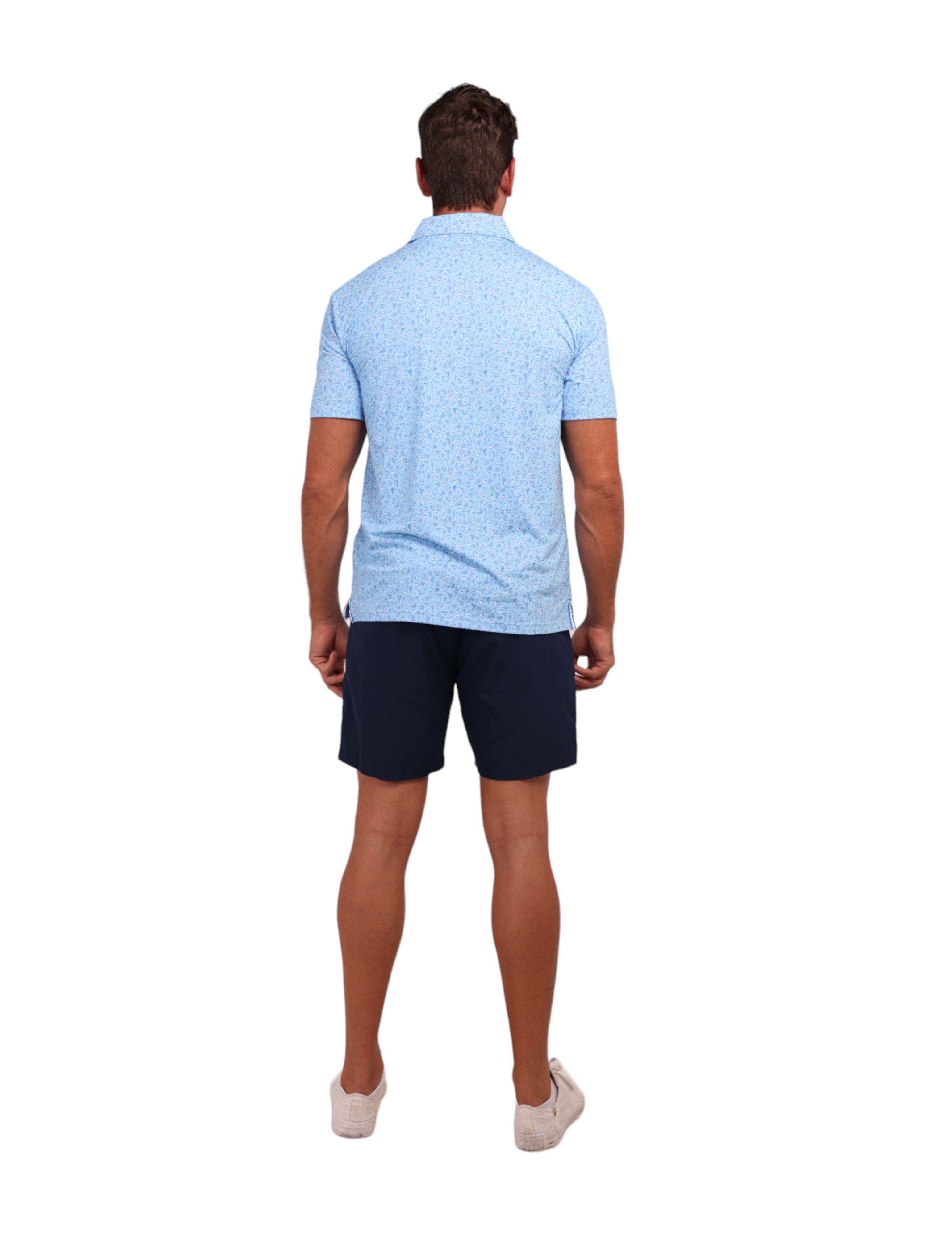 Spirits Print Polo