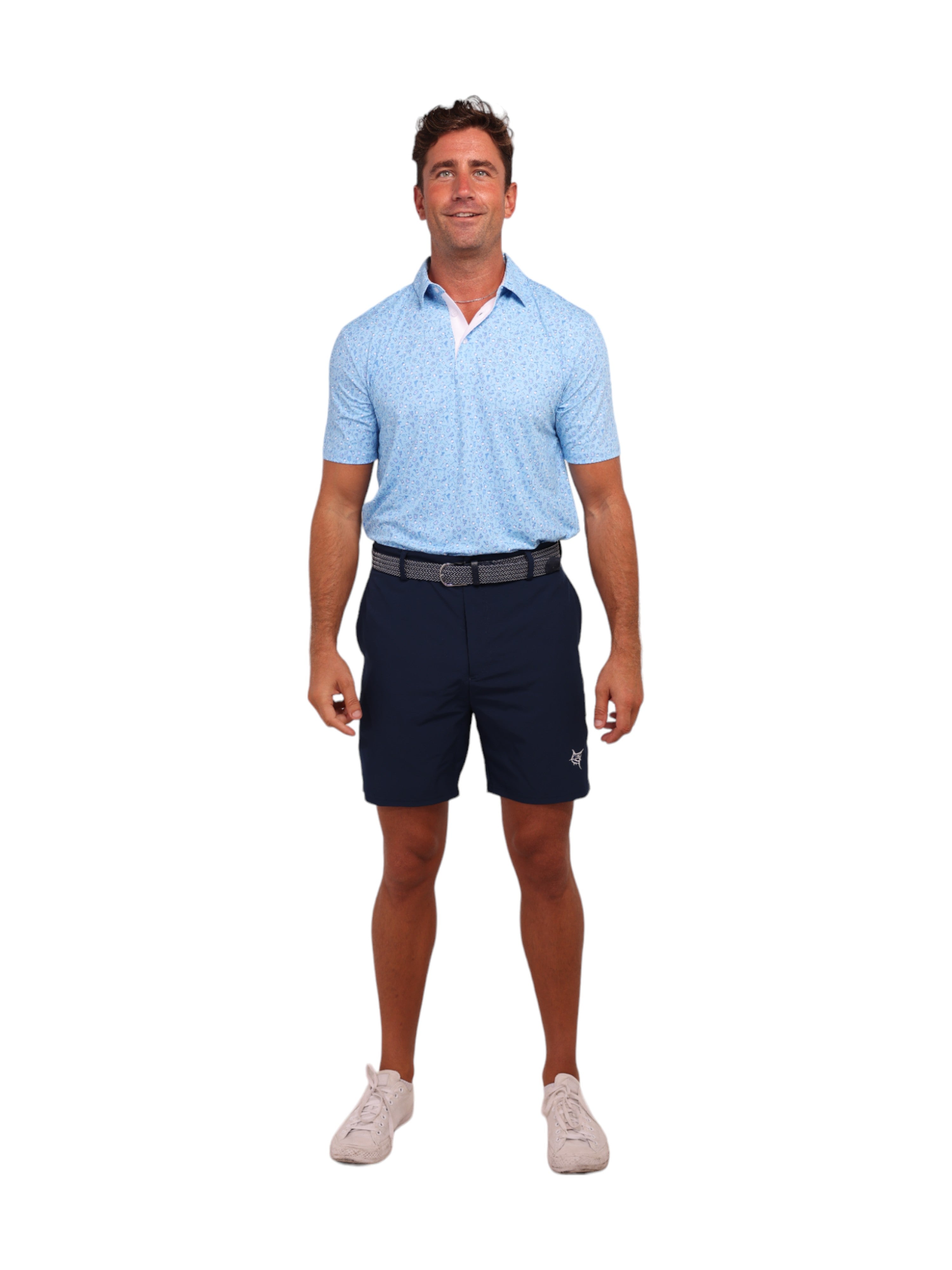 Spirits Print Polo