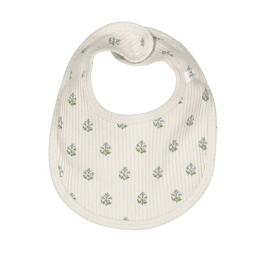 The Printed Bib - Zara Blue
