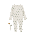 The Printed Romper - Zara Blue