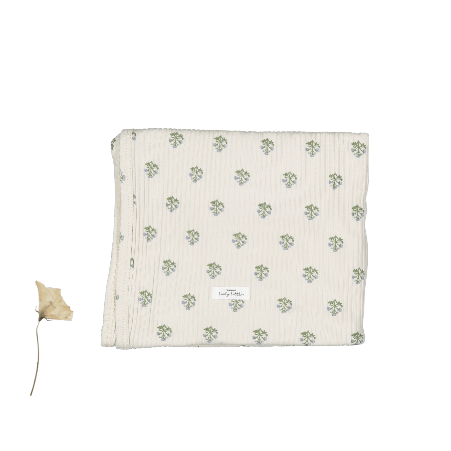 The Printed Blanket - Zara Blue