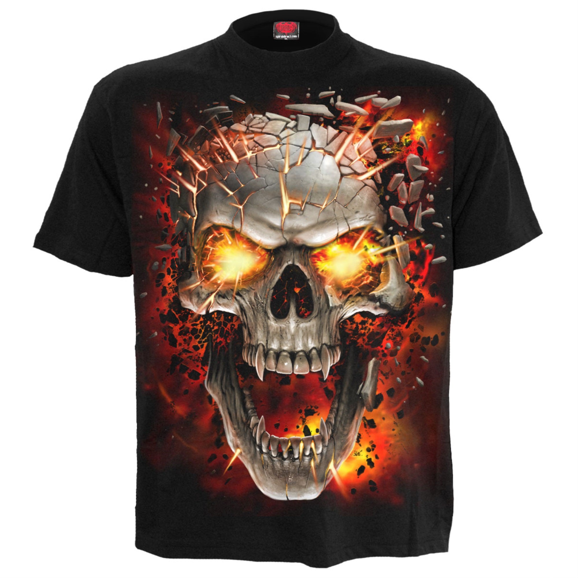 Spiral - SKULL BLAST - Kids T-Shirt Black - XXL