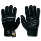 Silicon Palm Tactical Glove, Black, L