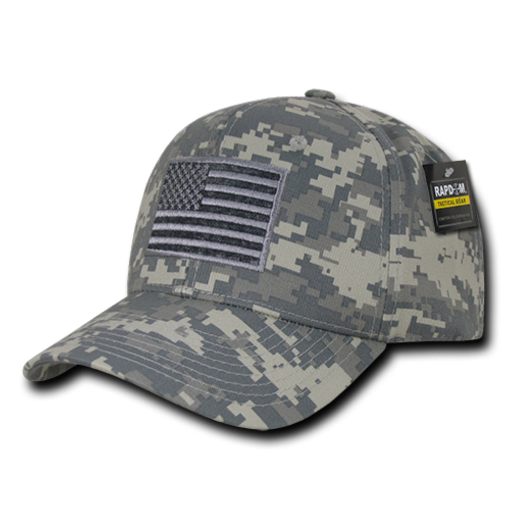 Embroidered Operator Cap, USA, ACU