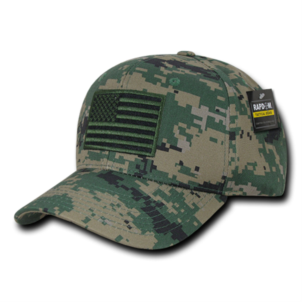 Embroidered Operator Cap, USA, MCU