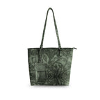 Floral Tote W/Crossbody
