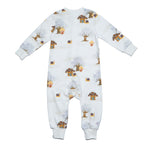 Parker baby zip long john | Mushroom Magic
