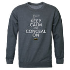 Graphic Crewneck, Conceal On, H.Char, XL