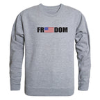Graphic Crewneck, Freedom, H.Grey, L