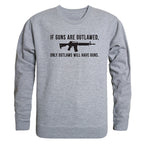 Graphic Crewneck, Outlawed, H.Grey, M