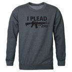 Graphic Crewneck,I Plead the 2nd,HCH, XL