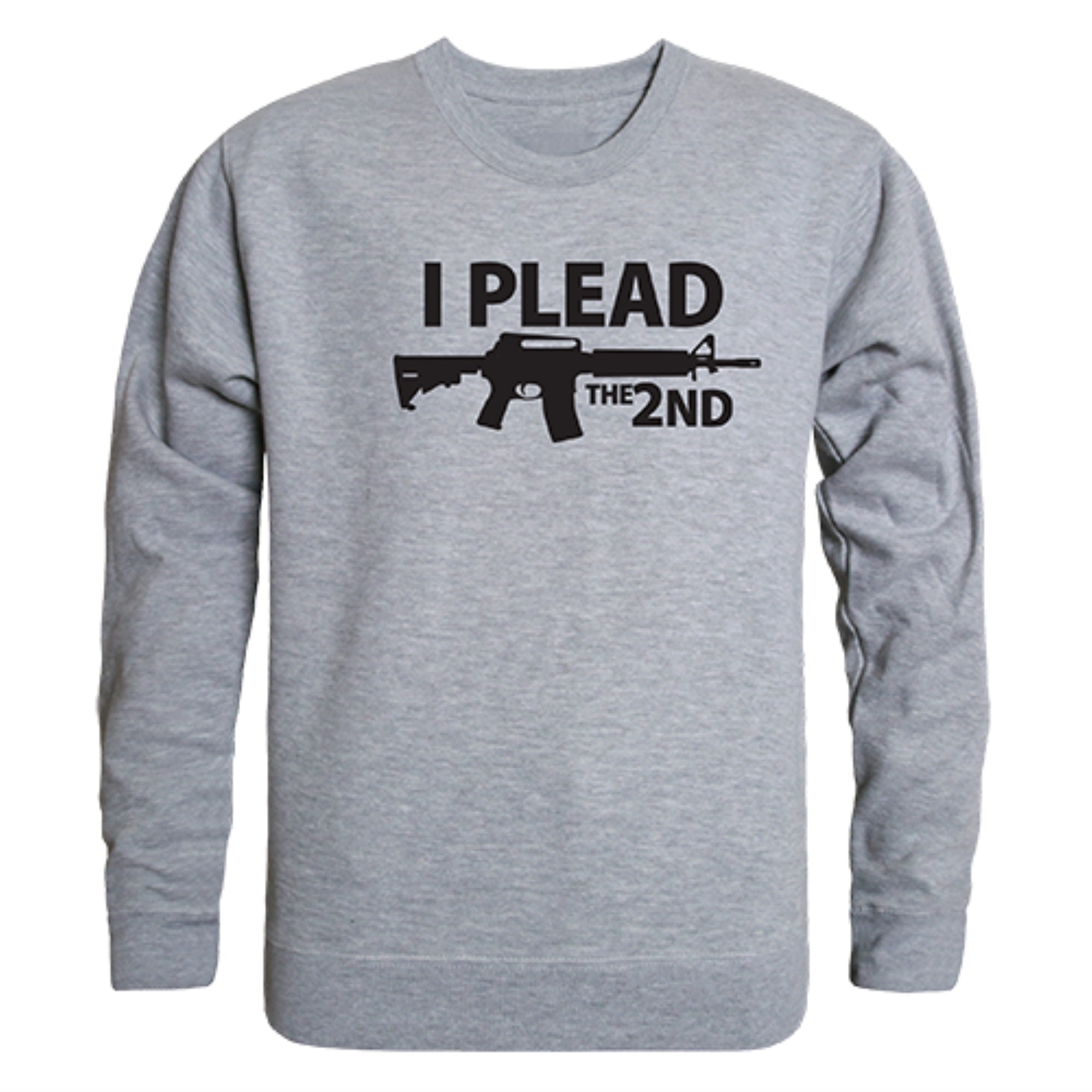 Graphic Crewneck,I Plead the 2nd, HGY, L