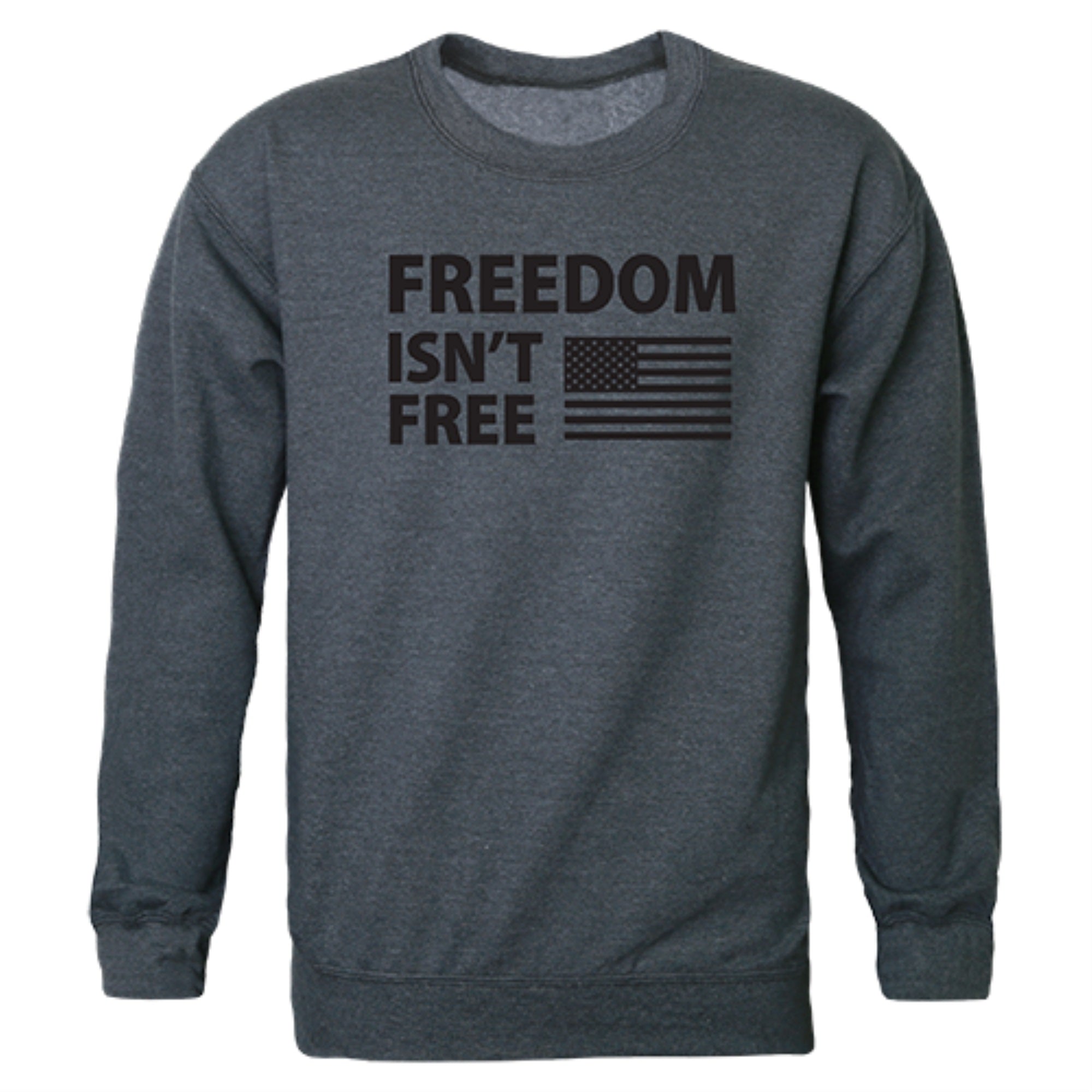Graphic Crewneck, Freedom Isn't, HCH, 2X