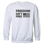 Graphic Crewneck, Freedom Isn't, White, L
