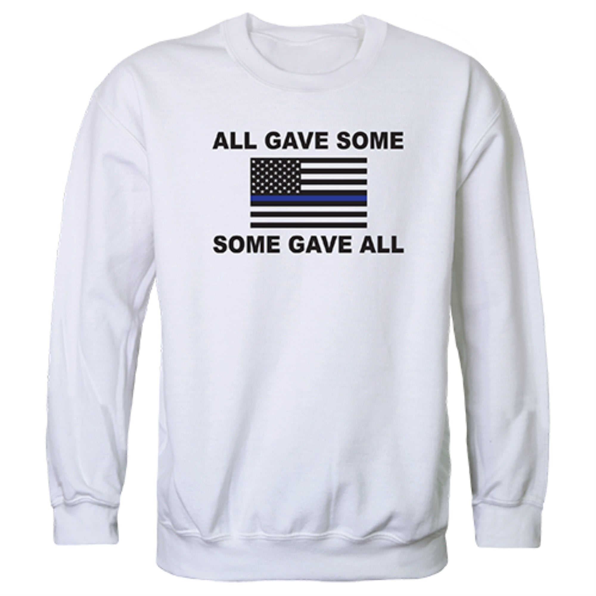 Graphic Crewneck, All Gave Some, White, L