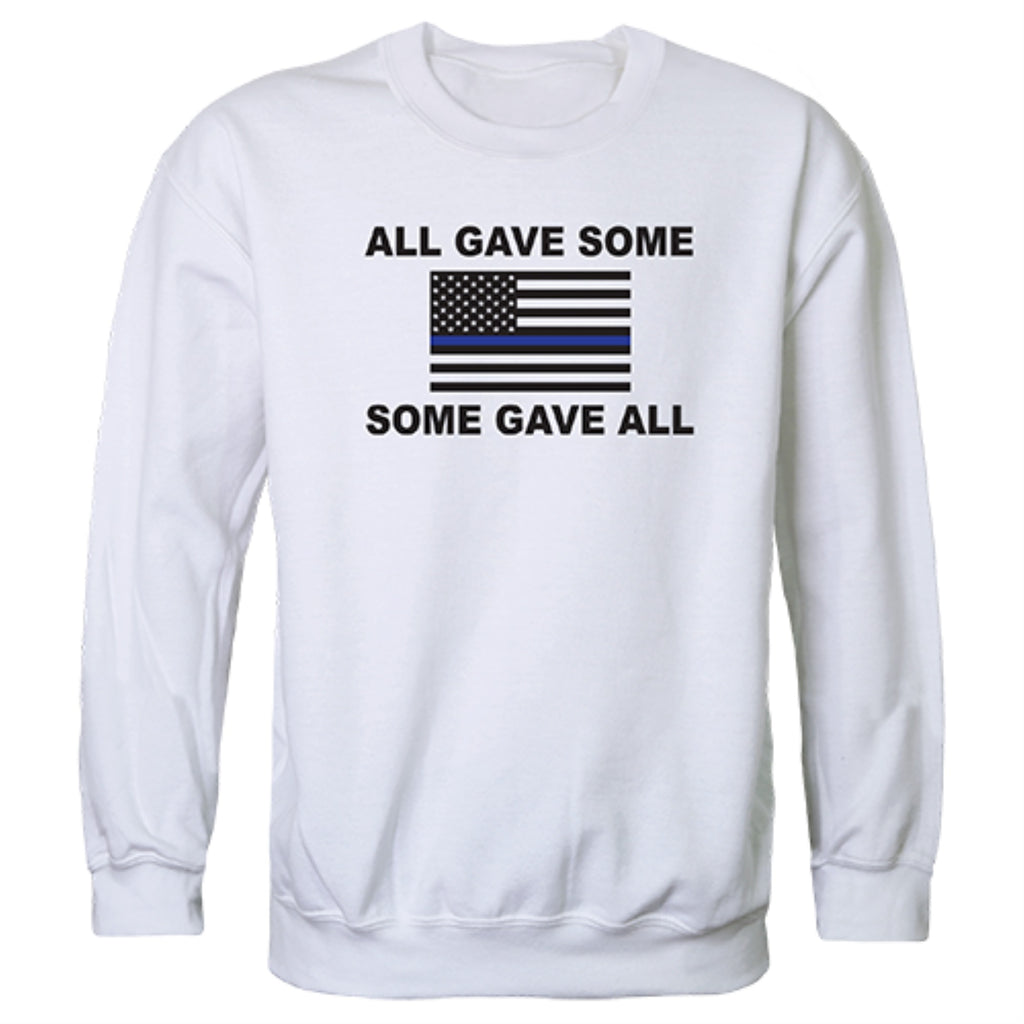 Graphic Crewneck, All Gave Some, White, XL