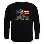 GraphicCrewneck, Flag w/Gadsden, Black, XL