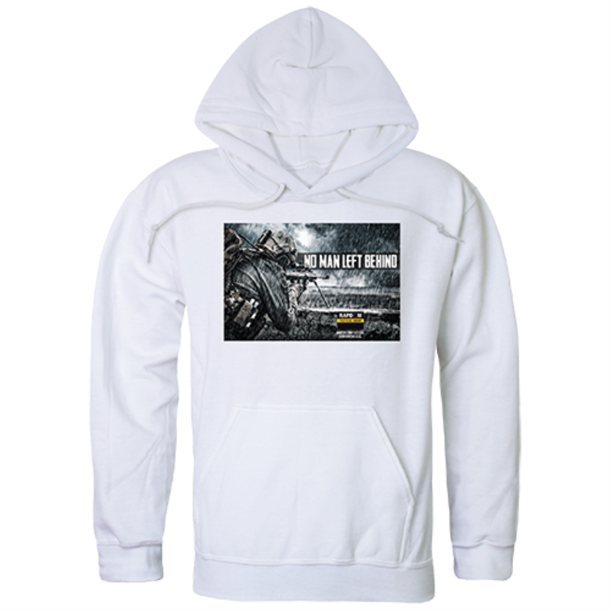 Graphic Pullover, No Men Left, White, S