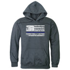 Graphic Pullover, Thin Blue Line, HCH, M