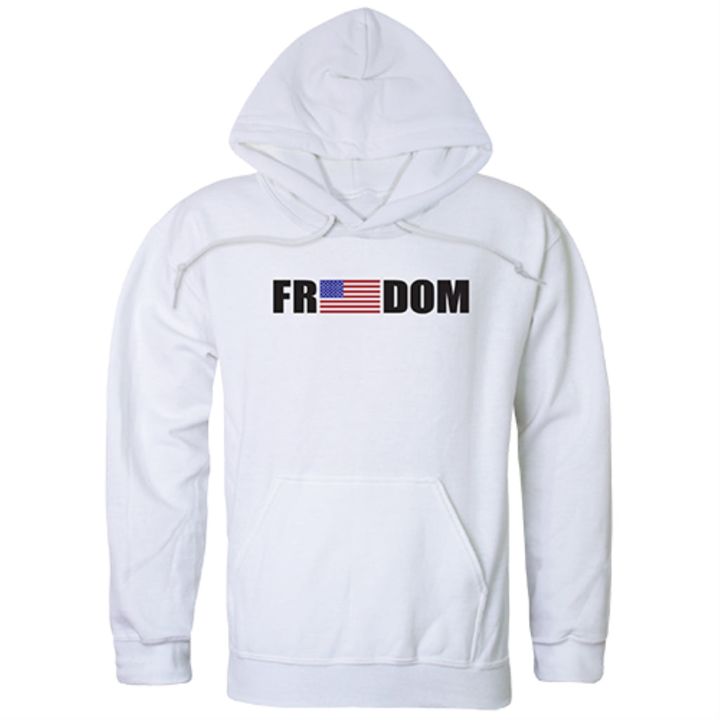 Graphic Pullover, Freedom, White, M