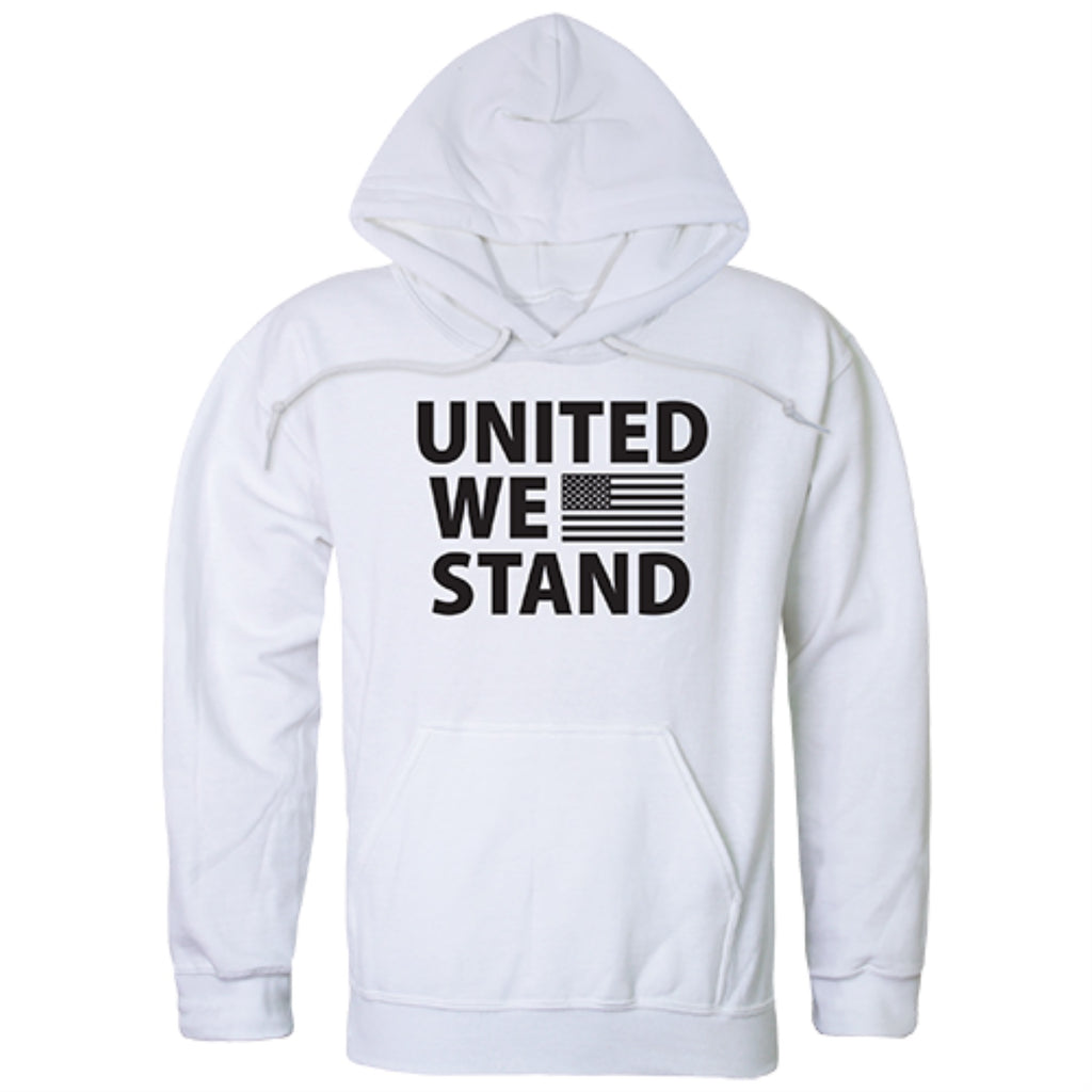 Graphic Pullover,United We Stand,White, XL