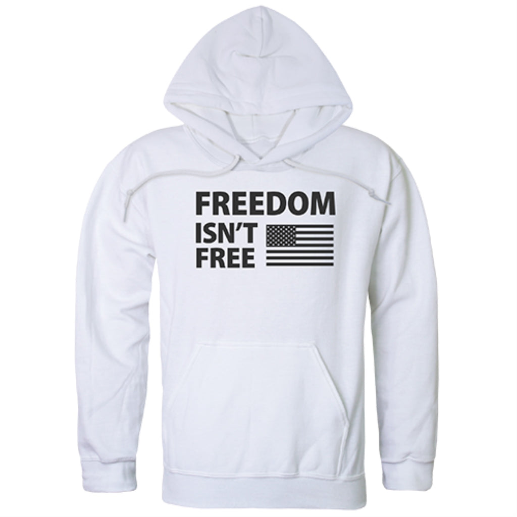 Graphic Pullover, Freedom Isn't, White, S