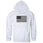 Graphic Pullover, Tonal Flag, White, XL