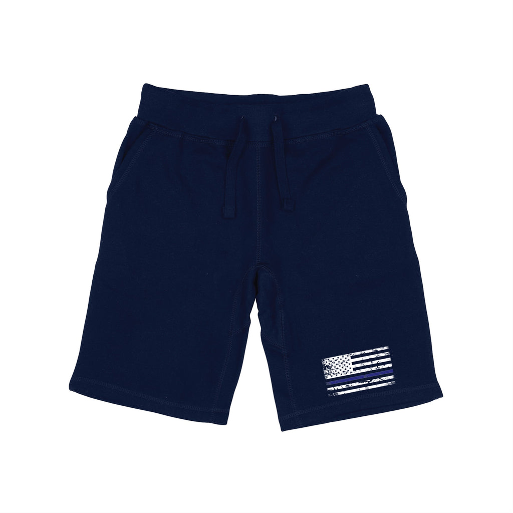 Graphic Shorts, Thin Blue Line, Navy, L