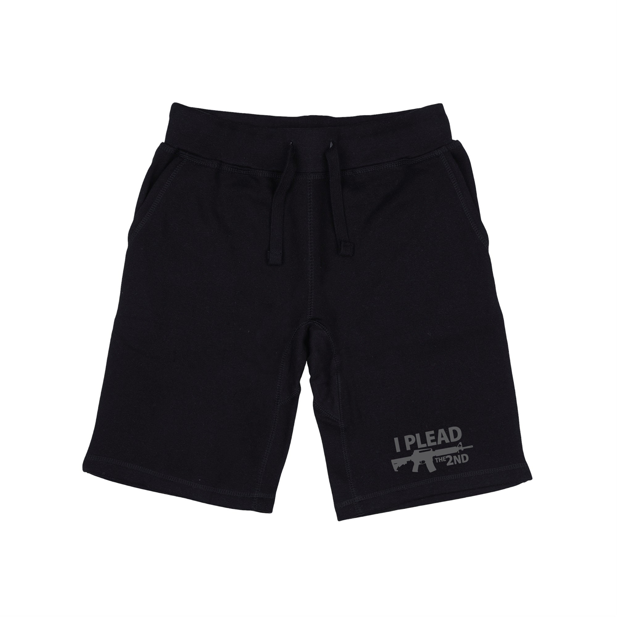 Graphic Shorts, I Plead the 2nd, Black, M